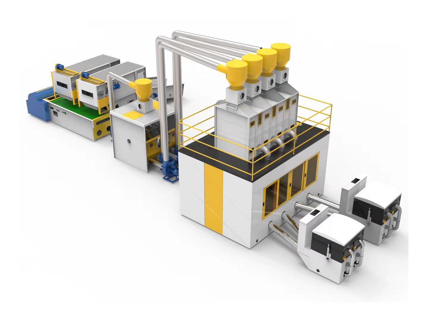 HJ-定量枕芯充棉生產(chǎn)線(xiàn)